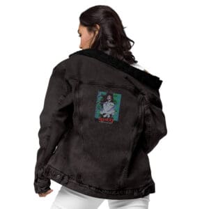 DEMON SLAYER Premium denim sherpa jacket #34
