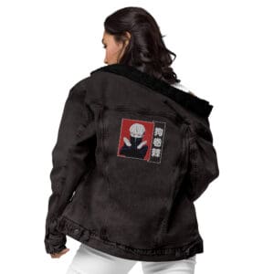 JUJUSTU KAISEN Premium denim sherpa jacket #21