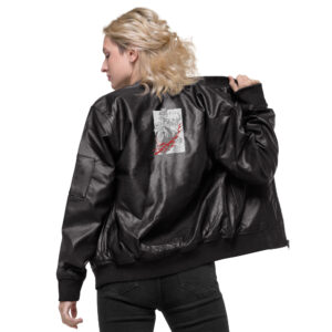 NARUTO Premium Leather Bomber Jacket #52