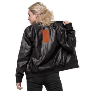 NARUTO Premium Leather Bomber Jacket #93