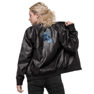 NARUTO Premium Leather Bomber Jacket #95