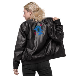 ONE PIECE Premium Leather Bomber Jacket #63