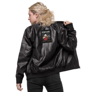 ONE PIECE Premium Leather Bomber Jacket #76