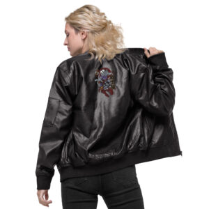 PREMIUM DESIGNS Leather Bomber Jacket #26