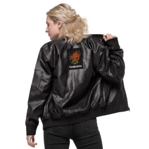 PREMIUM DESIGNS Leather Bomber Jacket #47