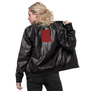PREMIUM DESIGNS Leather Bomber Jacket #67