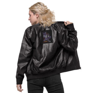 PREMIUM DESIGNS Leather Bomber Jacket #68