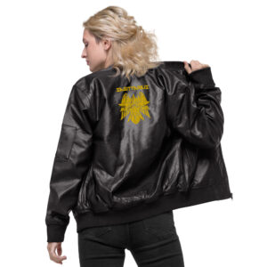 SAINT SAYA ASTROLOGY Premium Leather Bomber Jacket #9