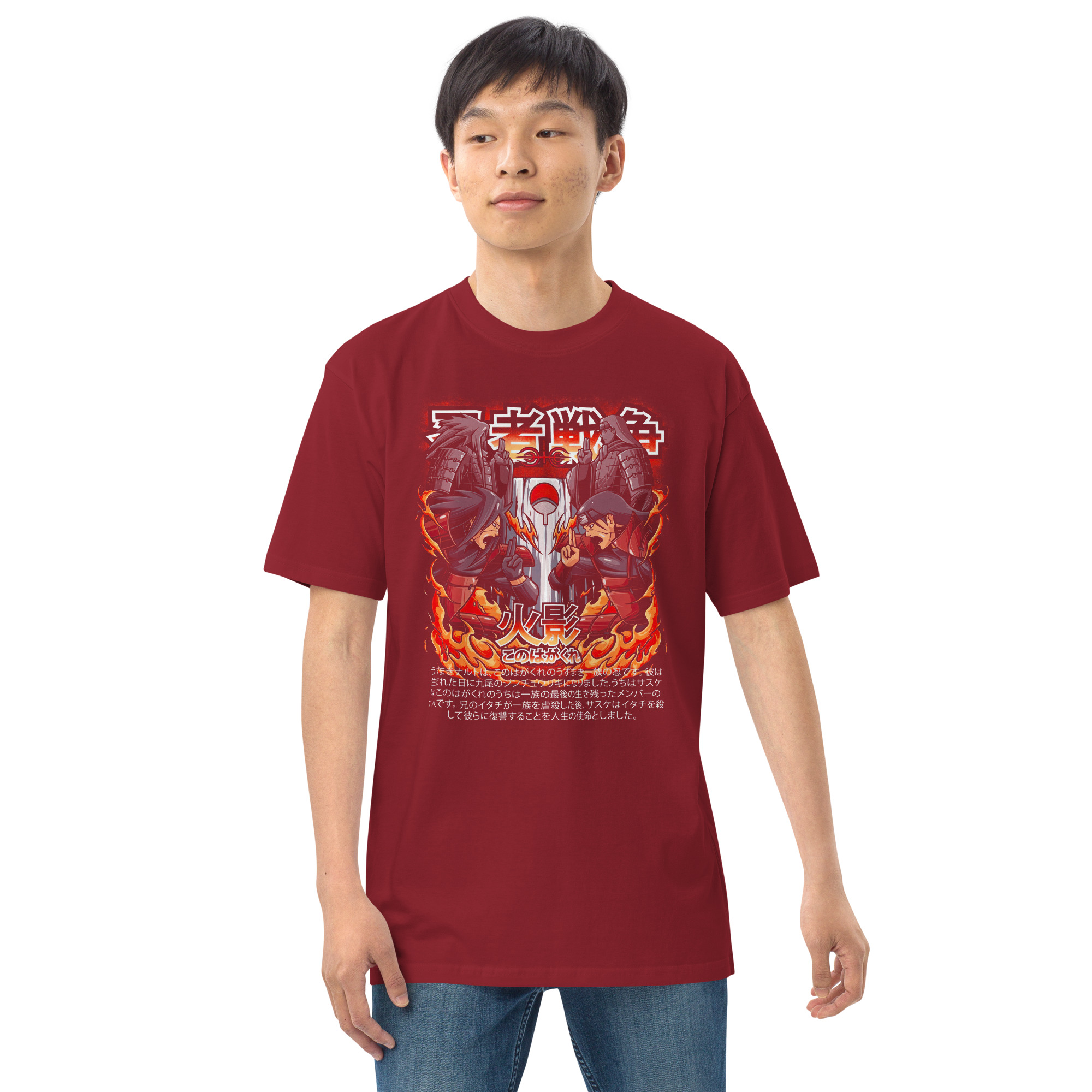 mens-premium-heavyweight-tee-brick-red-front-2-6592fd20d2cd1.jpg