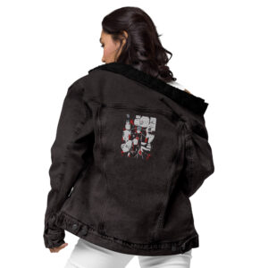 NARUTO Premium denim sherpa jacket #73