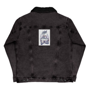 NARUTO Premium denim sherpa jacket $86