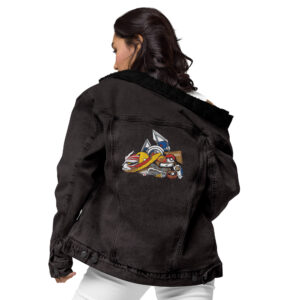 PREMIUM DESIGNS denim sherpa jacket #30