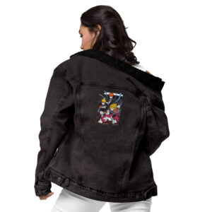 PREMIUM DESIGNS denim sherpa jacket #38