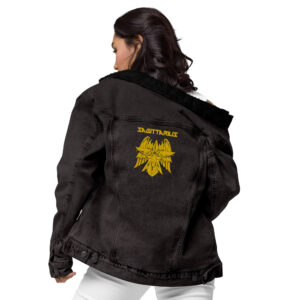 SAINT SAYA ASTROLOGY Premium denim sherpa jacket #9