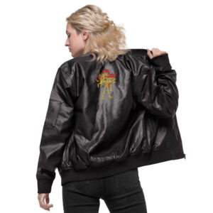 YU-GI-OH Premium Leather Bomber Jacket #2