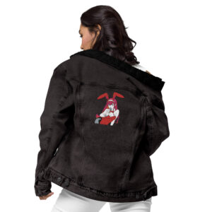 WAIFU Premium denim sherpa jacket#9